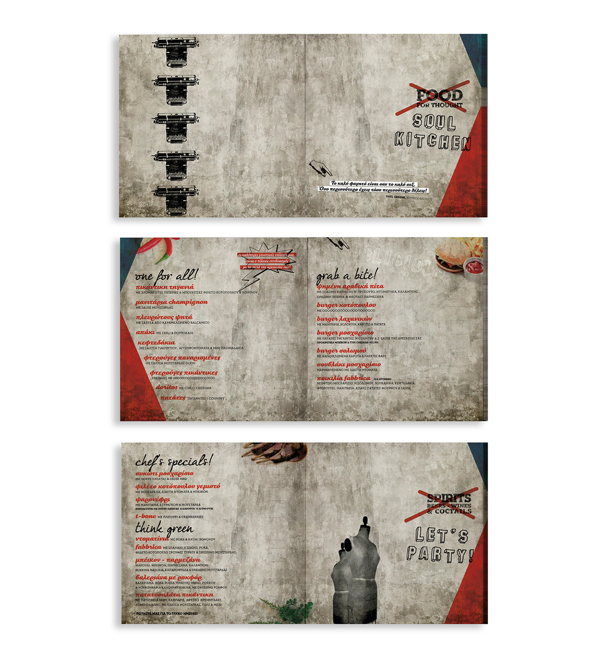 food menu Catalogue placemats drink bar cards restaurant Coasters branding 
