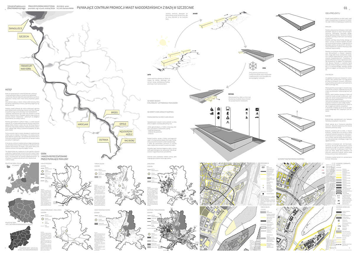 urban planning Competition award floating architecture Master thesis