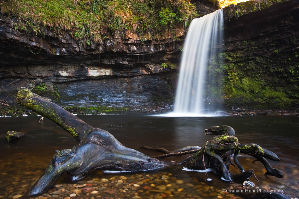 brecon beacons waterfall wales national Park river adventure Leisure season autumn tourism Travel vacation Holiday