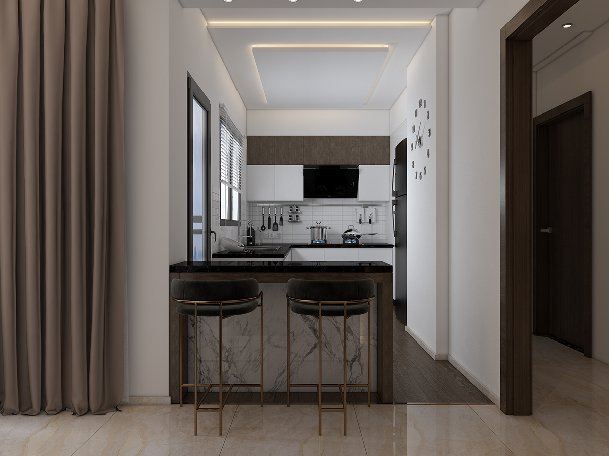 3D 3dsmax architecture Interior modern Render Villa visualization