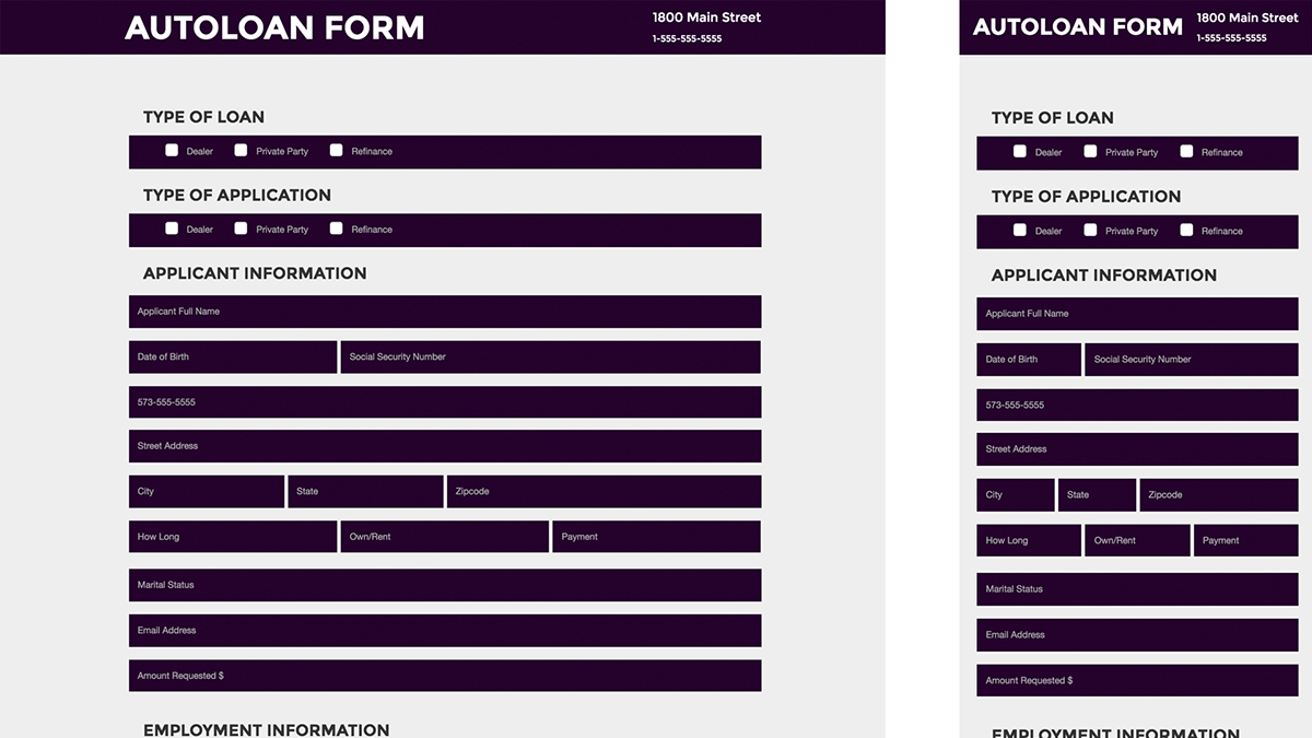 interaction design development Web dev graphic UI Form parsley code HTML css