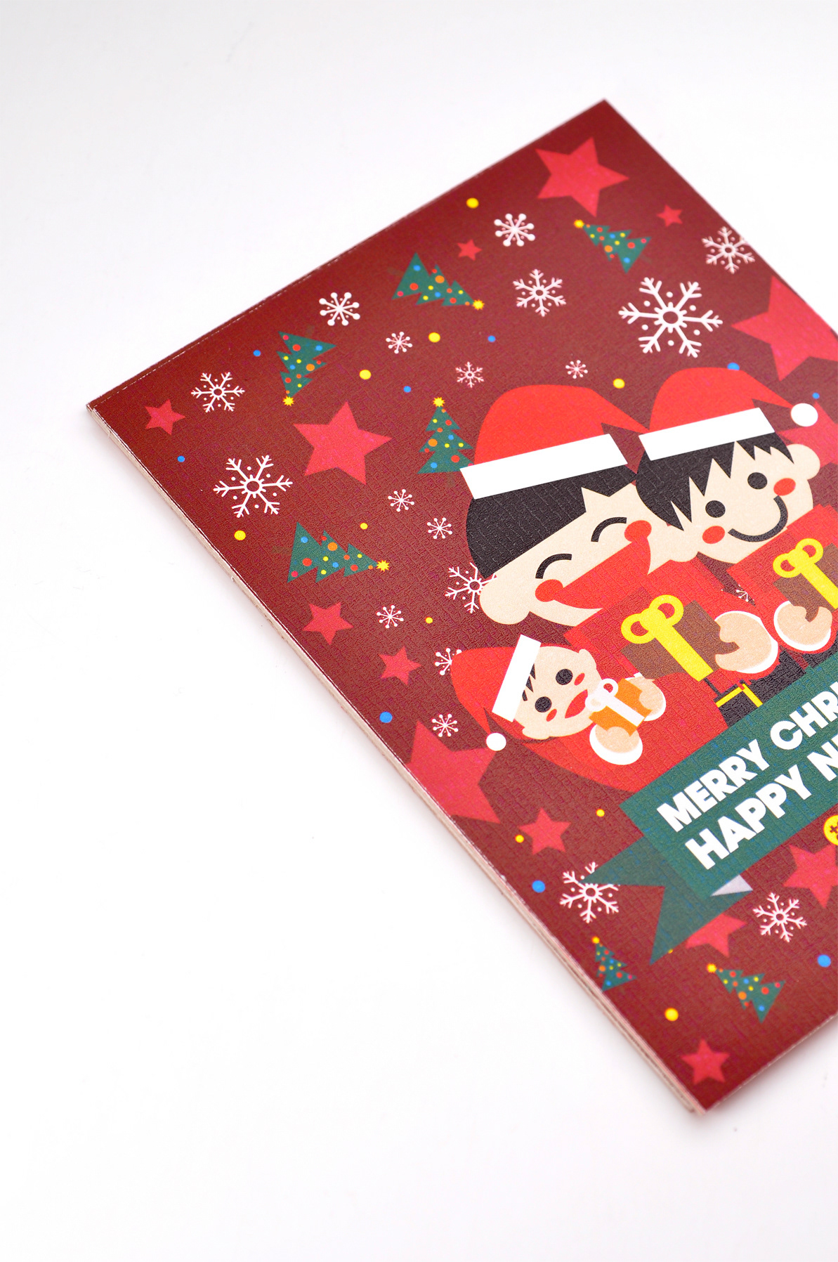 christmas card card design Invitation Card Merry Christmas children kid baby boy mrtoto design toto workshop xmas card Card Layout Card Print