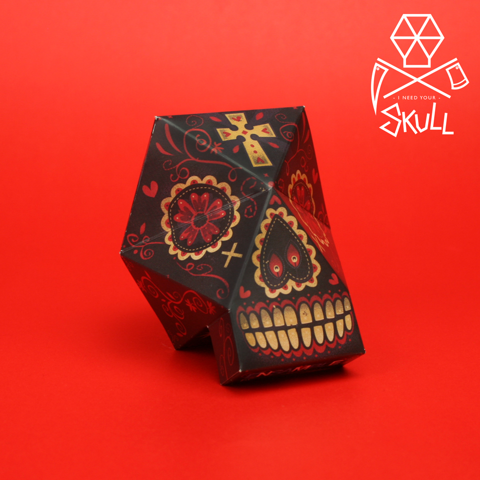 skull paper toys paper skull misfits art toys sugar skull mask Calaveras