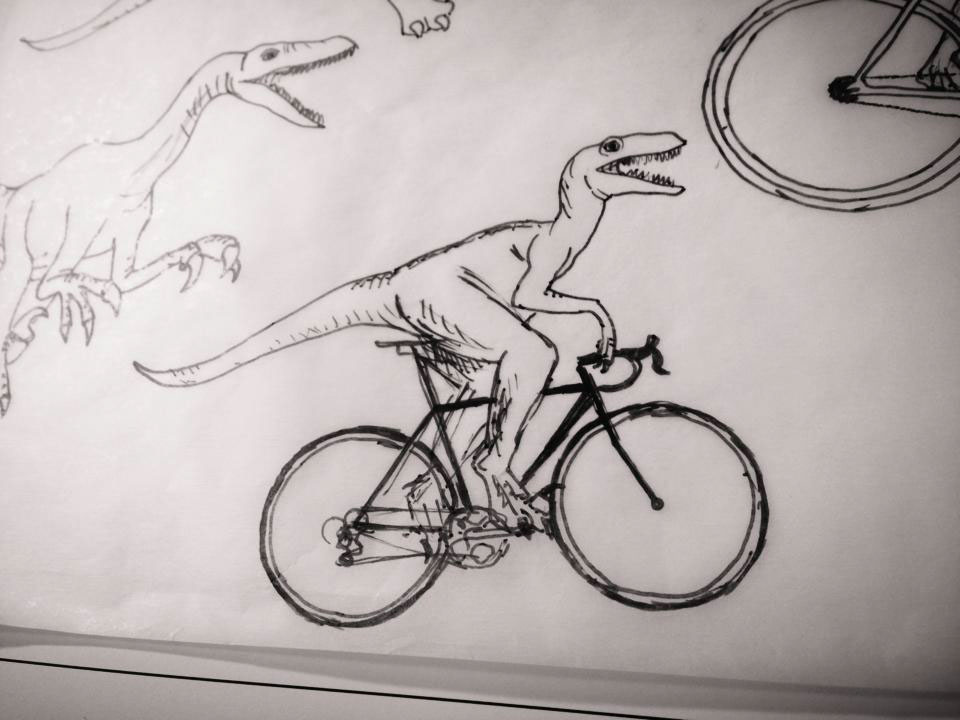 Food Packaging alcohol beer dinosaurs Bicycles Cycling Beer Branding Hipster