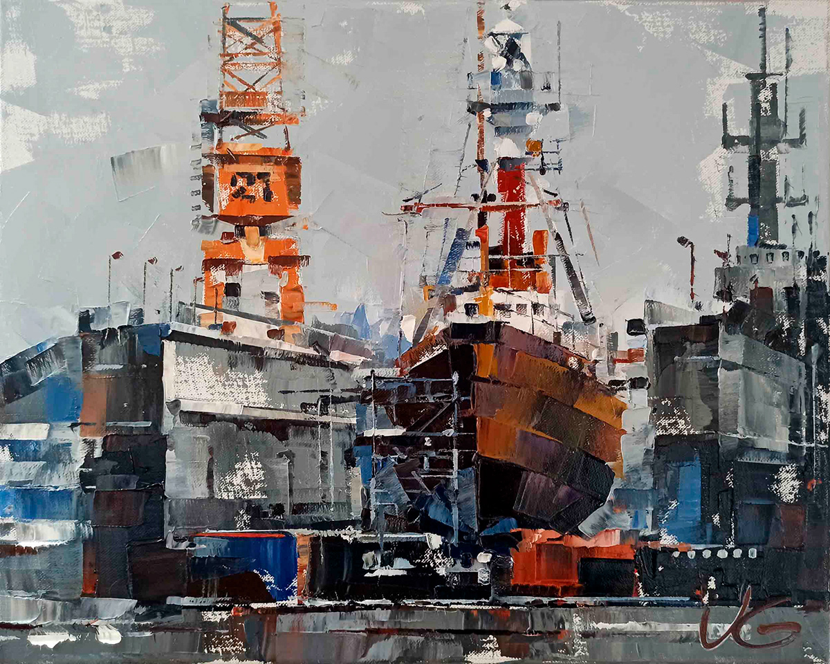 Adobe Portfolio ship sea Ocean boat Landscape marine maritime naval Ship Art Support Vessel