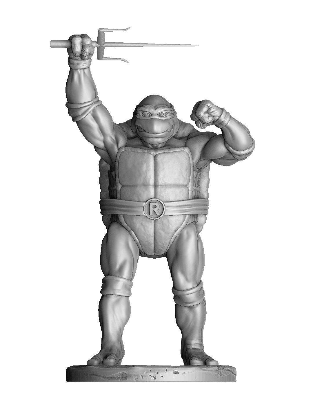 Ninja Turtles mutant Mutagen Pizza krang stl splinter Shredder model for 3D Print raphael