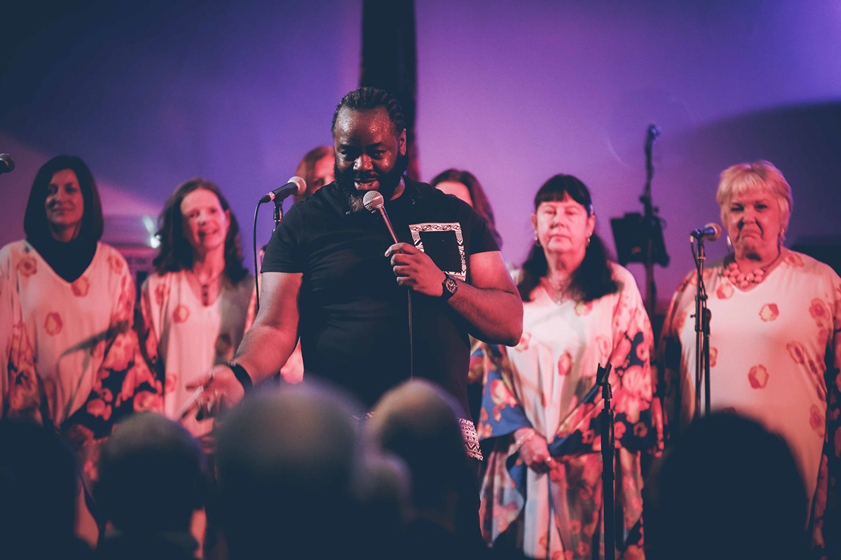 music gospel choir singin newcastle upon tyne Performance Methodist Church live dancing