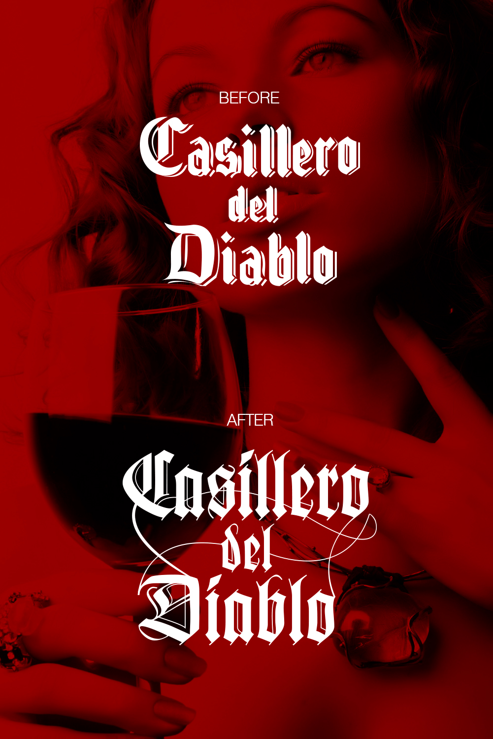 Casillero del diablo wine red devil bottle Ireland emptypage dublin