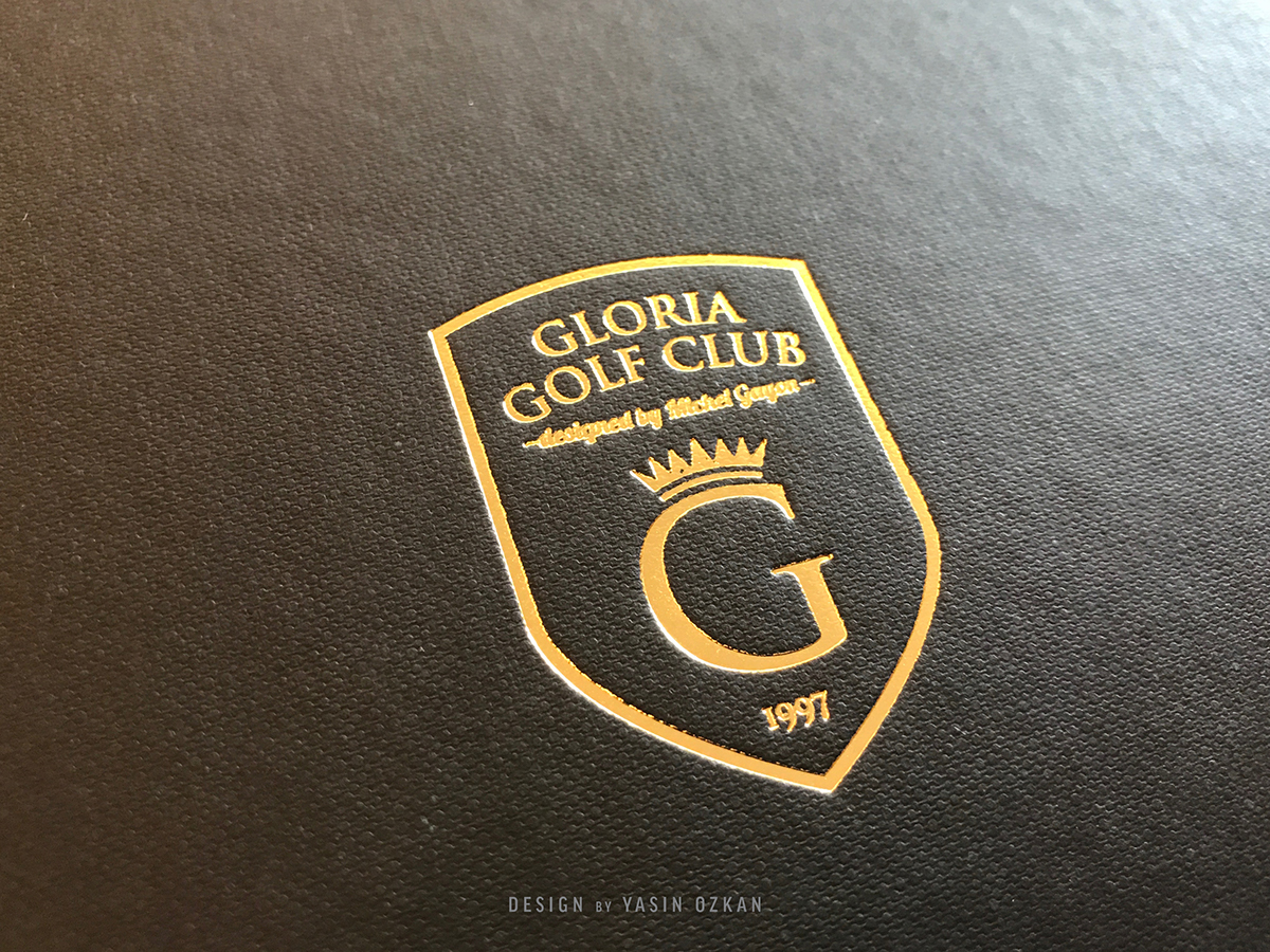 Gloria Golf Club Logo Design