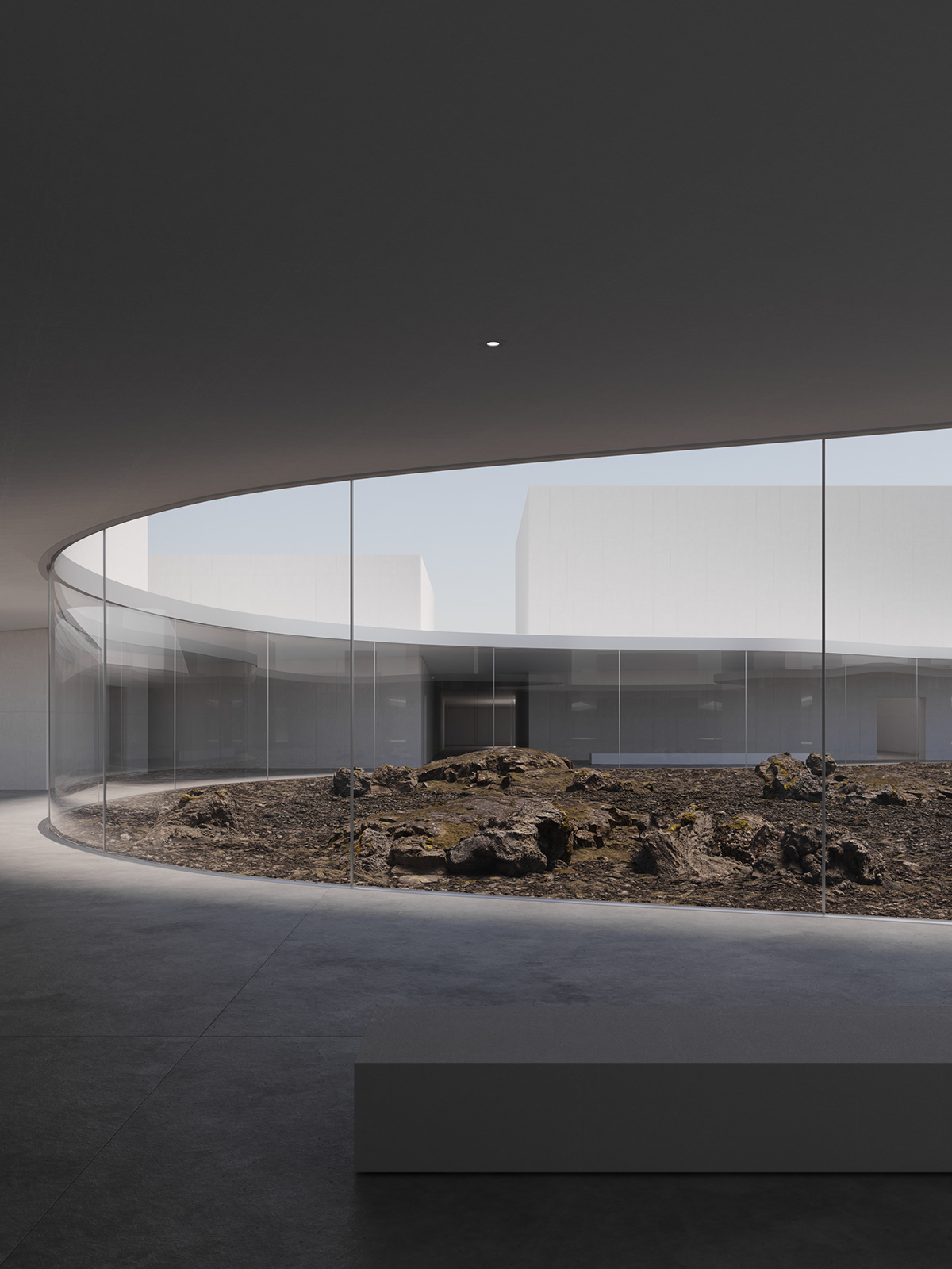 3ds max architecture art CGI design digital Exhibition  Interior museum visualization