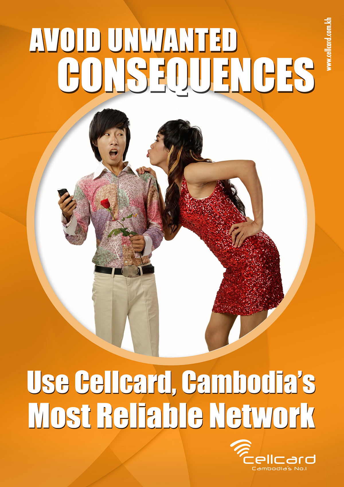 Cellcard Print Ad avoid unwanted consequence