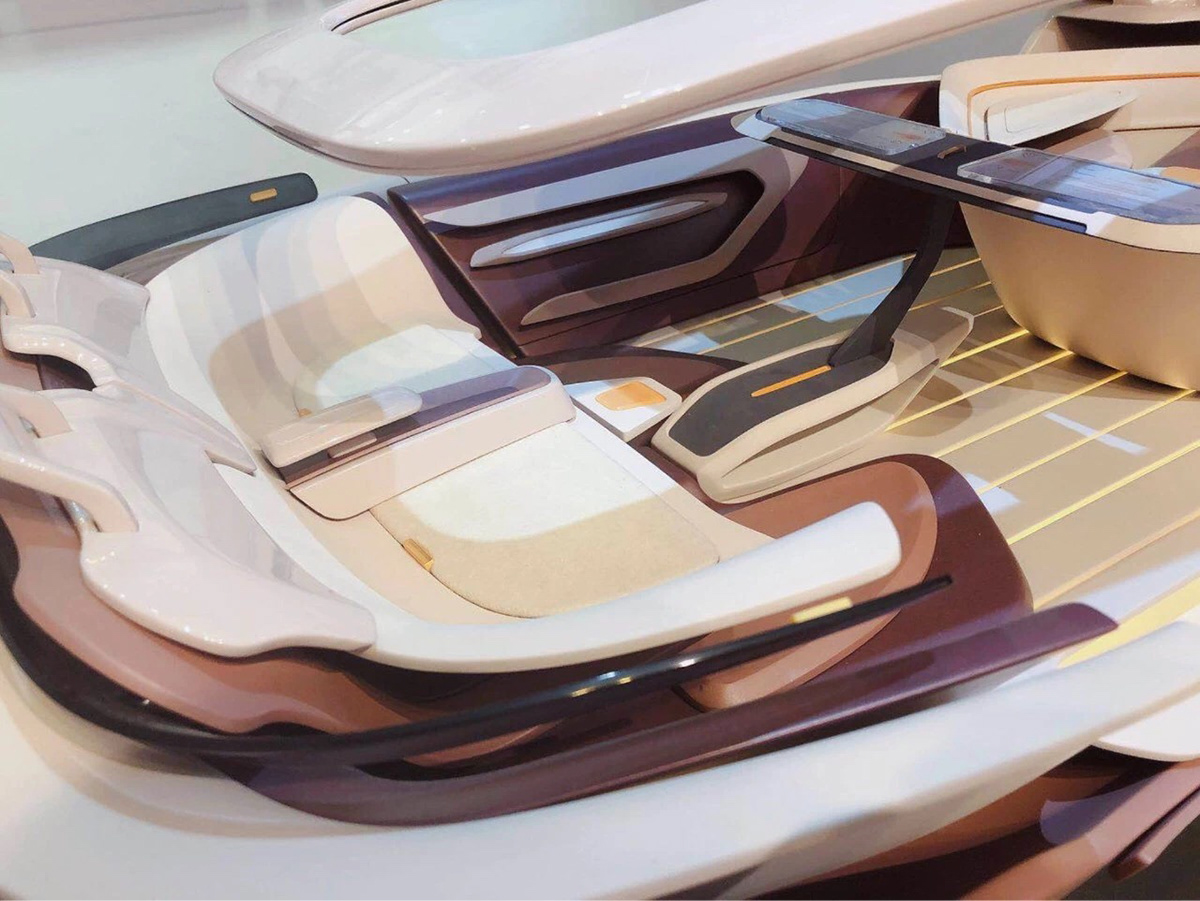 interior car design CMF Design 3D