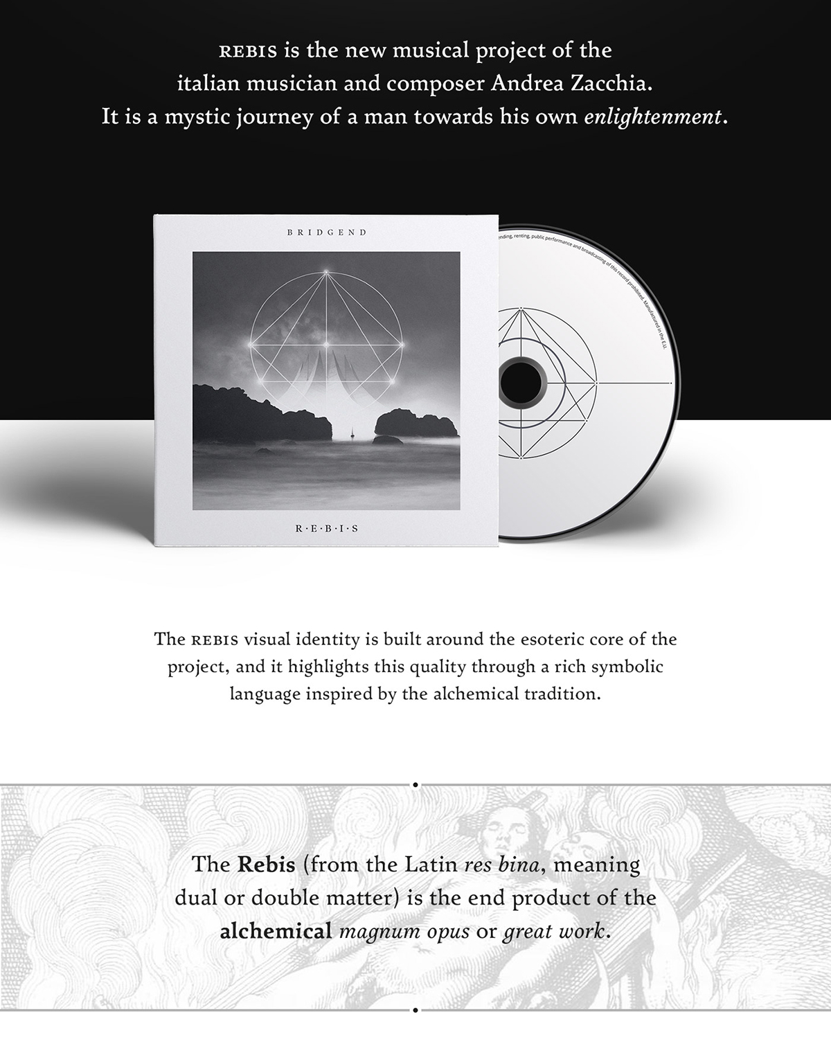 esoteric alchemy music Album cover graphic design  symbolic symbols exploration Parth