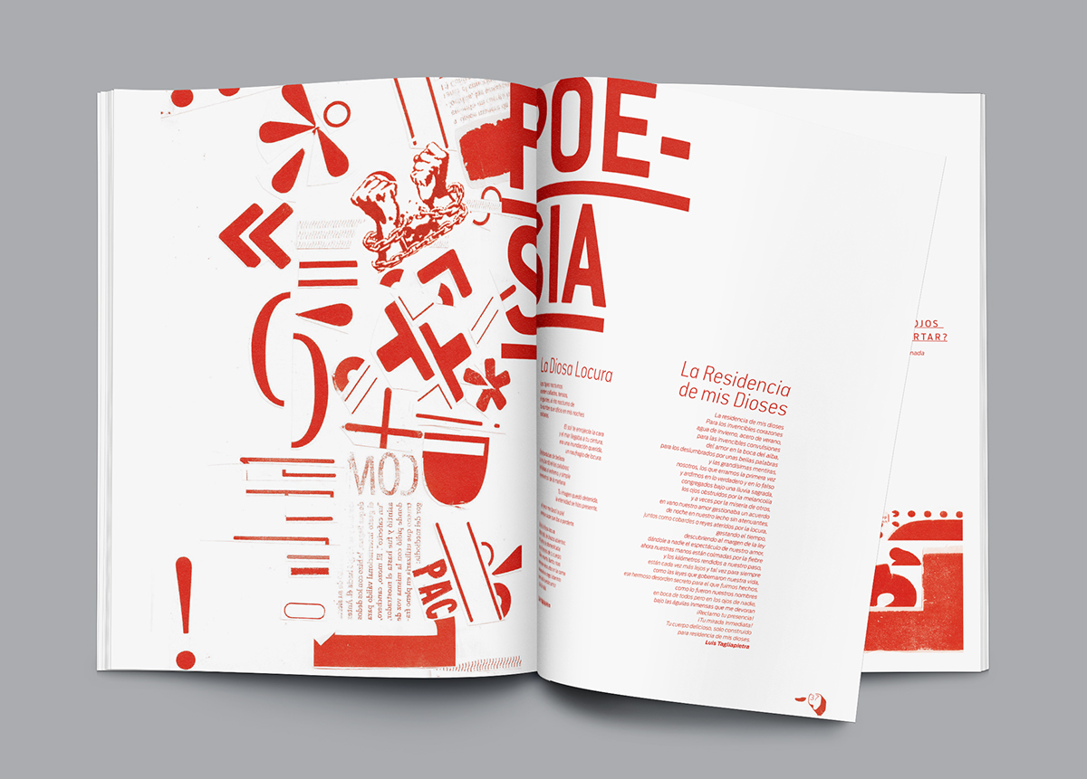 revista la resistencia magazine mag carcel de devoto editorial resistance fadu Magazine Cover Design esquicio tipografico type book cover fascicle collage