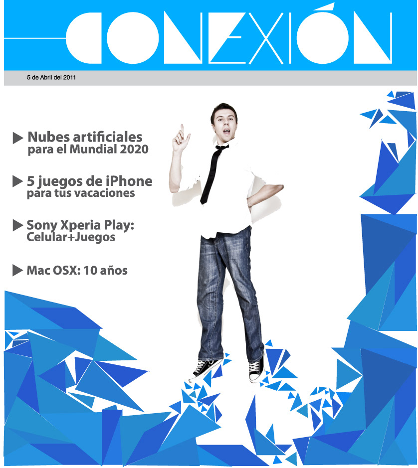 conexion tech tecnologia entretenimiento Entertainment editorial cover magazine revista Portada