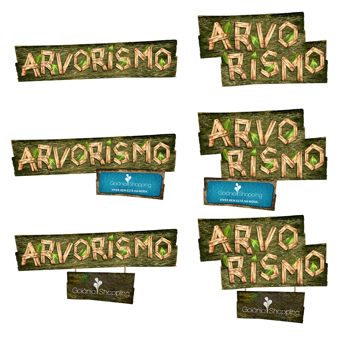 Arvorismo Shopping trees Nature retouch wood
