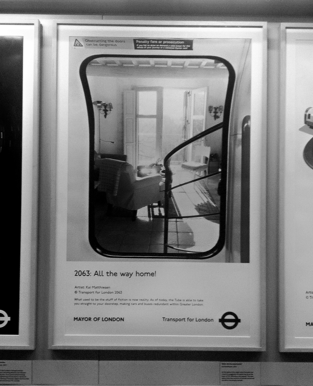 poster competition London Transport Museum fictional Urban Future winner TFL London Royal College of art RCA