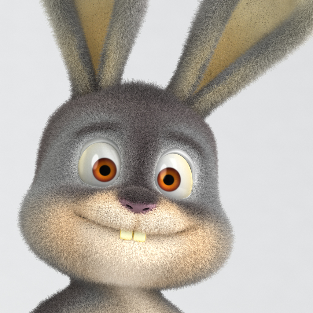 Happy Easter 2017 ! 3D bunny. on Behance