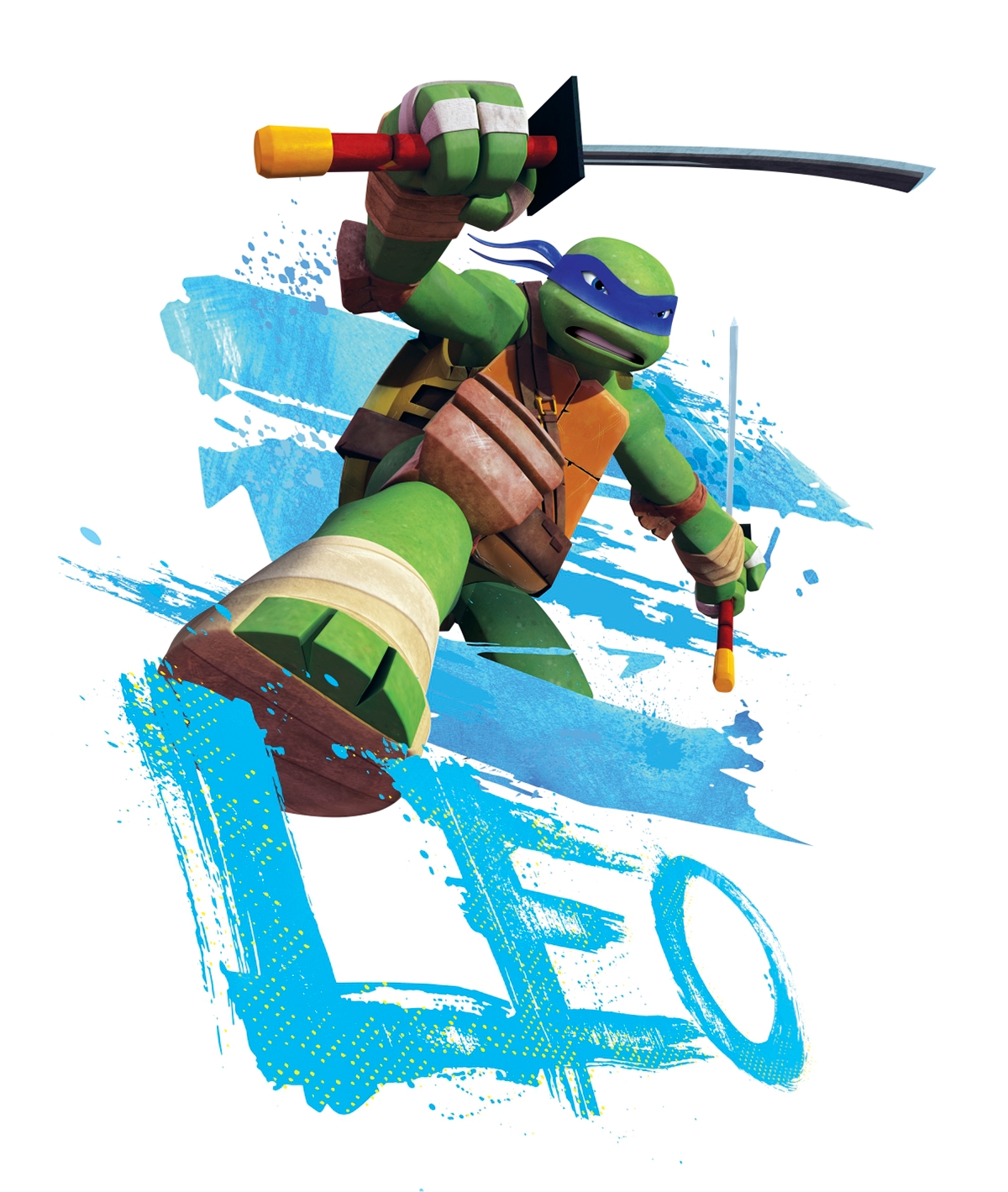TMNT teenage mutant ninja Turtles  compositions vector adobe Style Guide type illustrations Cartoons leoonardo Donatello Michelangelo raphael nickelodeon