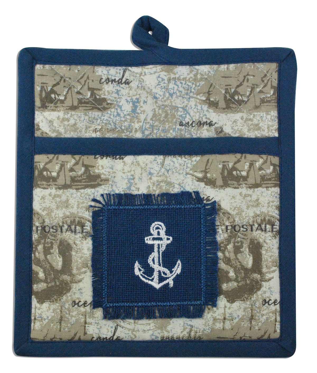 nautical Textiles burlap tableware kitchen towels potholder placemat