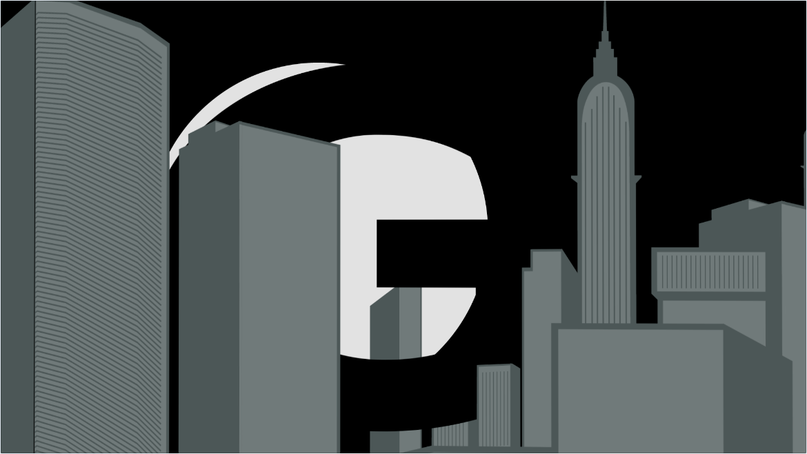 Adobe Portfolio tvserie gotham city Illustrator aftereffect Work  graphicdesign animation 