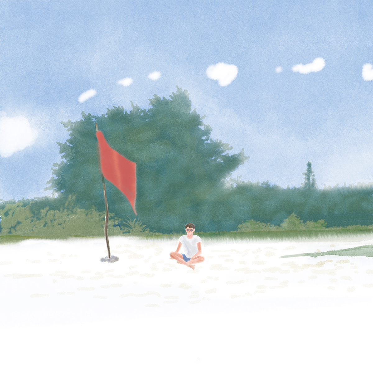 dream hill novel run Seaside tale 山丘 插畫 故事   物語