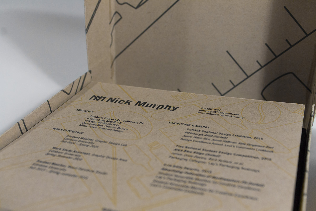 Self Promotion Identity System pattern Neenah Paper french paper kraft paper