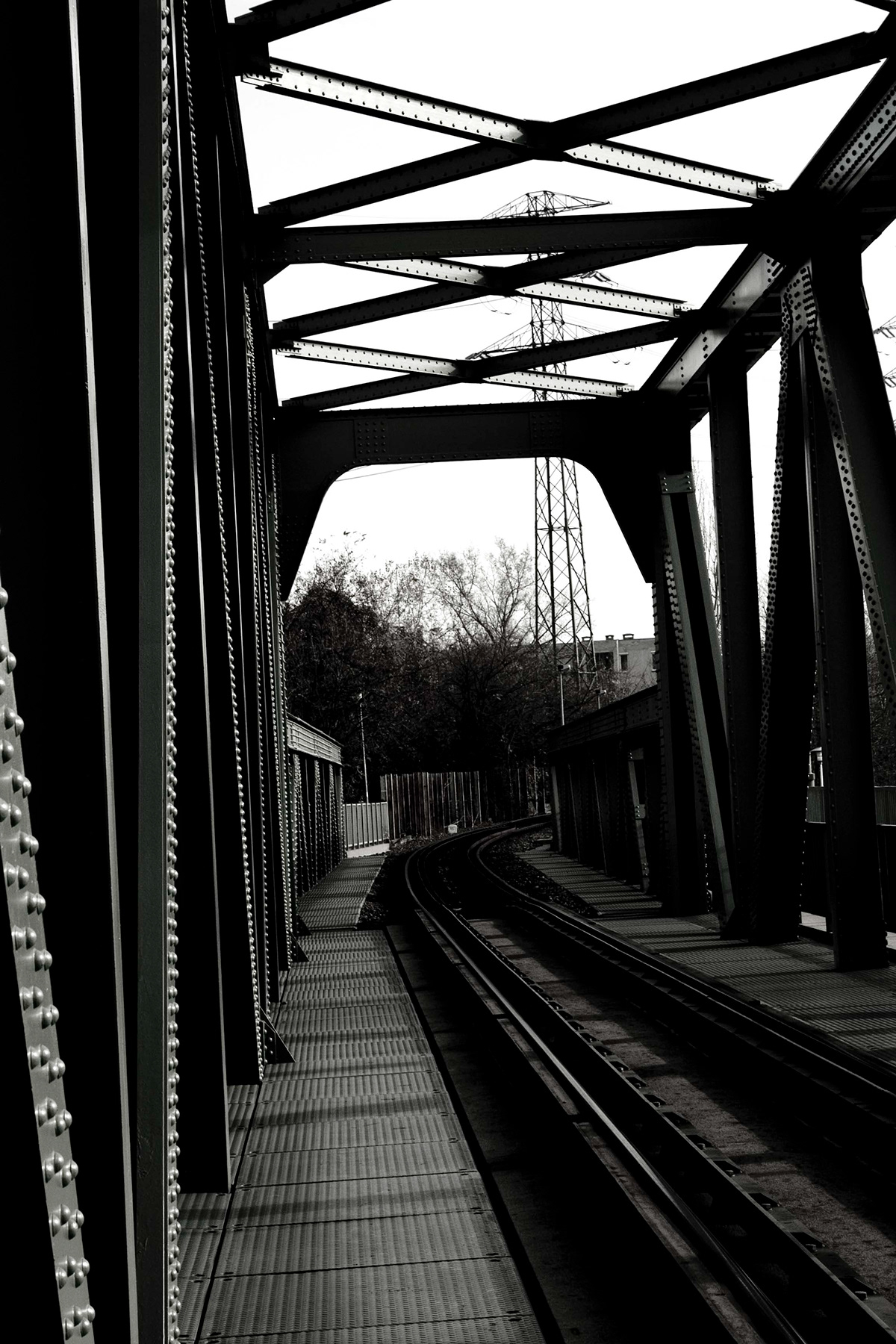 magány solitude photo bridge