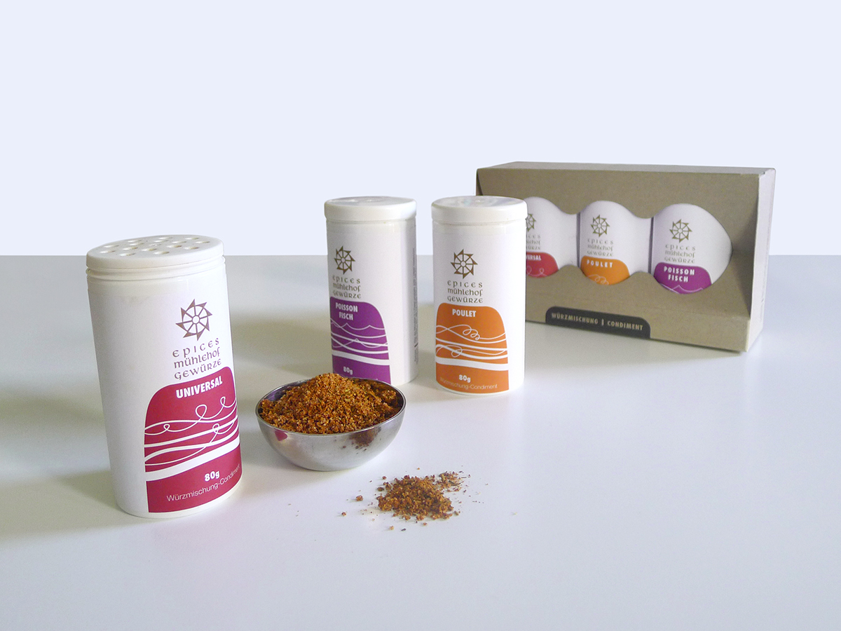 Food  spices epices cardboard RECYCLED