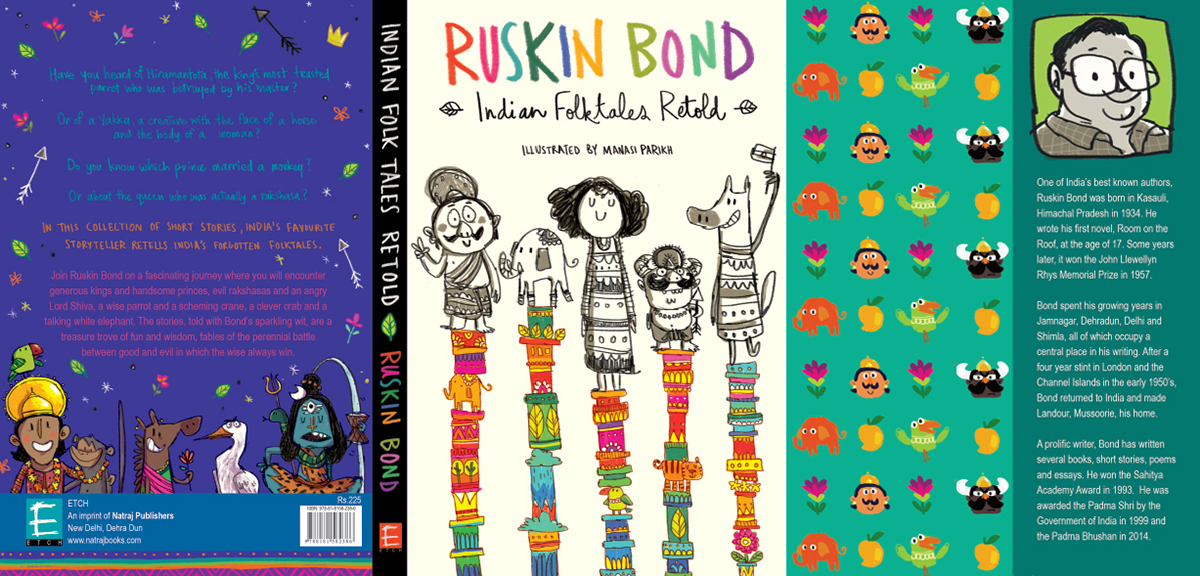 ruskin bond children's book illustration children's book folktales indian folktales Story Book