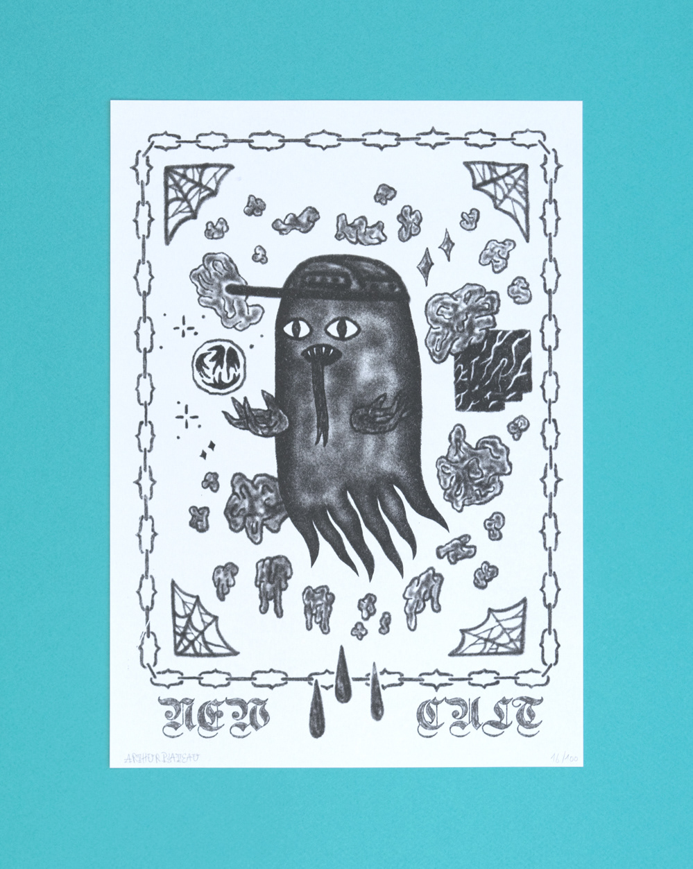 wicked disciple Riso risograph Risographie risography print ink printmaking Munken ILLUSTRATION 
