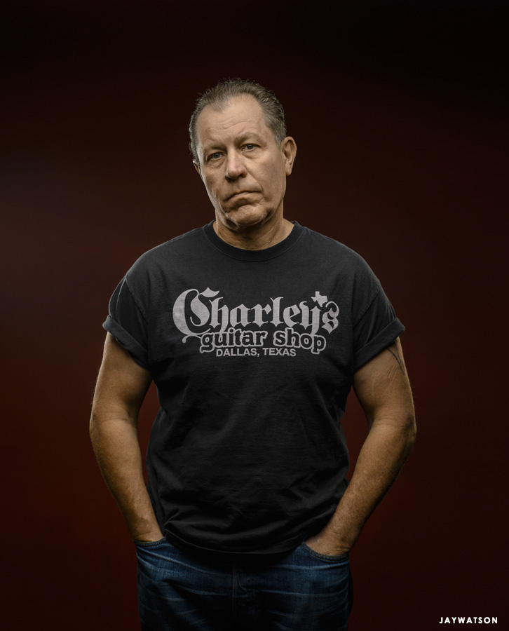 Portrait of Jim Heath aka the Reverend Horton Heat