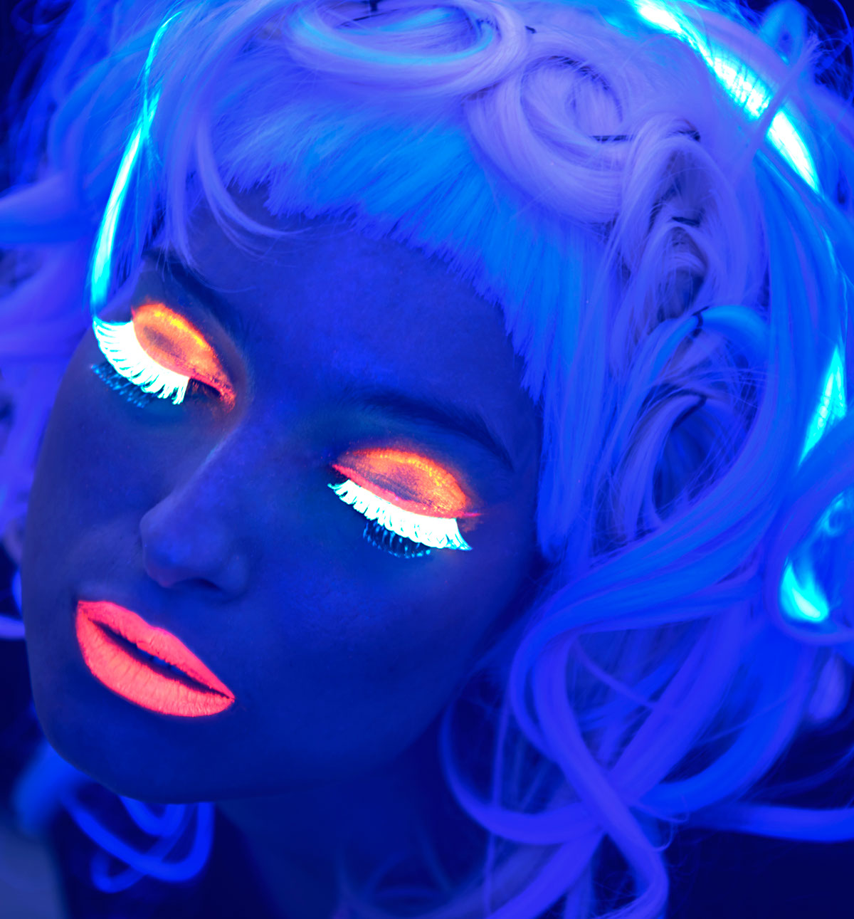 new year neon Neon Makeup  luminous singapore photography fashion photography lighting lights lumina photography Animul studio