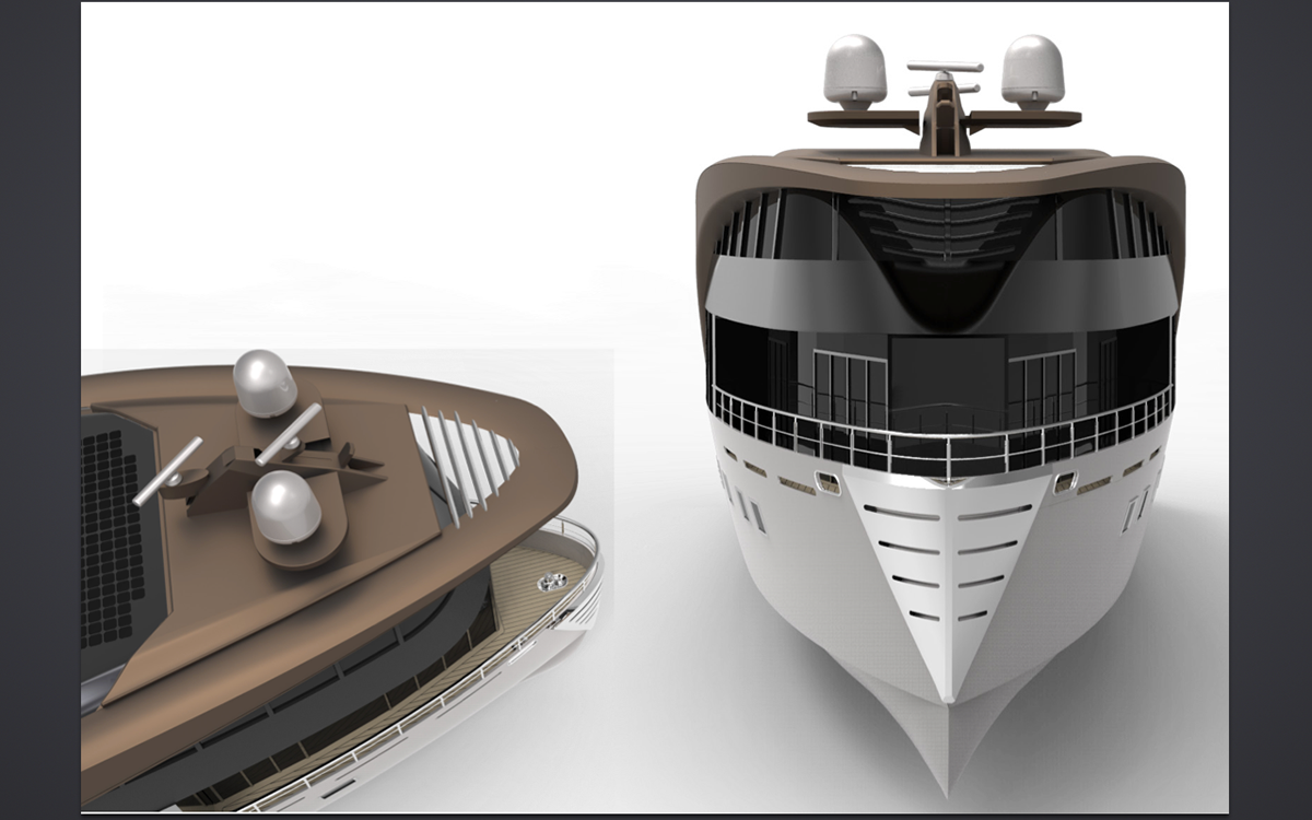 season yachtdesign boatdesign luxeyacht yacht40mt azipod greenenergy SolarPanel InteriorExterior glass