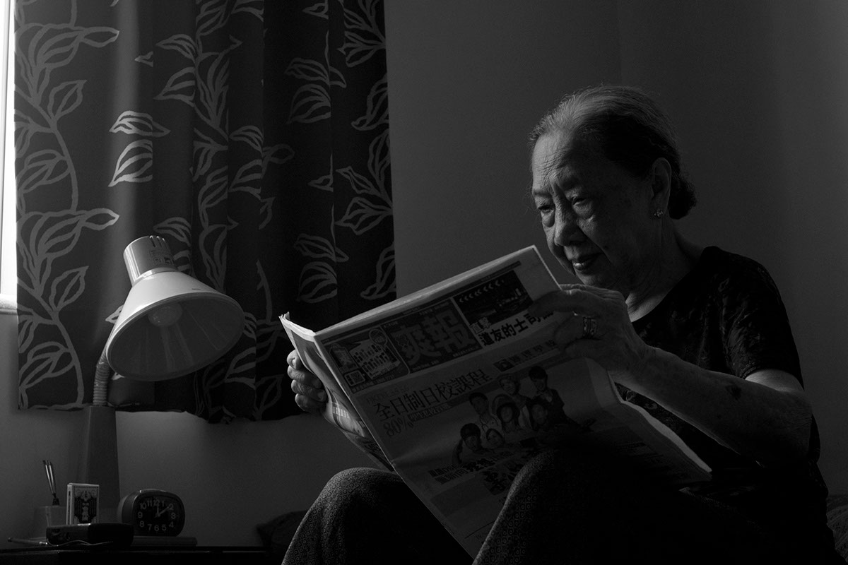 Photo Essay old aged aging population Hong Kong photo portrait