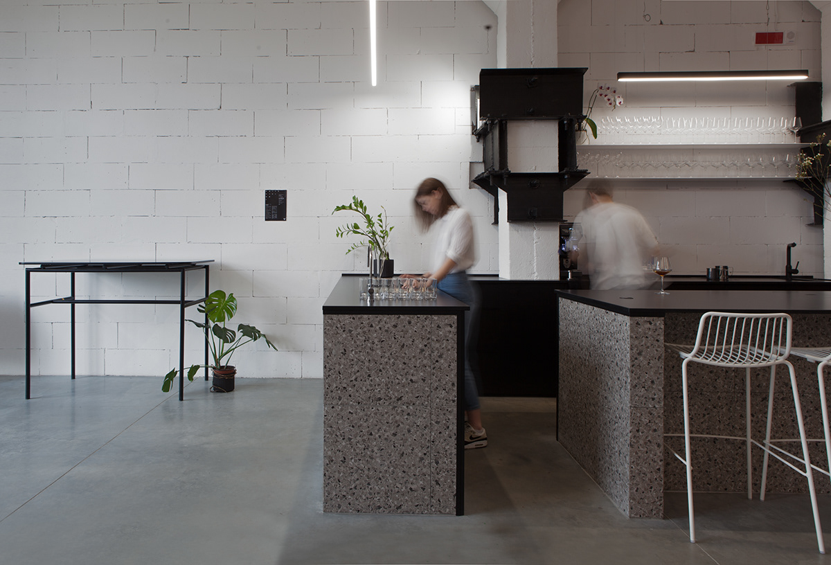 Coffee coffeeshop concrete design filtr Interior interior design  minsk Studio11
