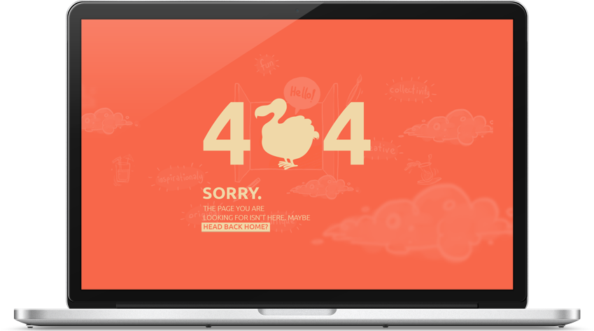 404 not found 404 page design