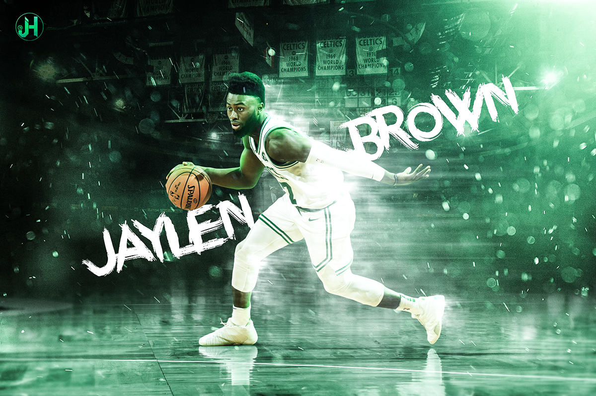 NBA boston celtics BostonCeltics jaylen brown wallpaper photoshop jh19desginer