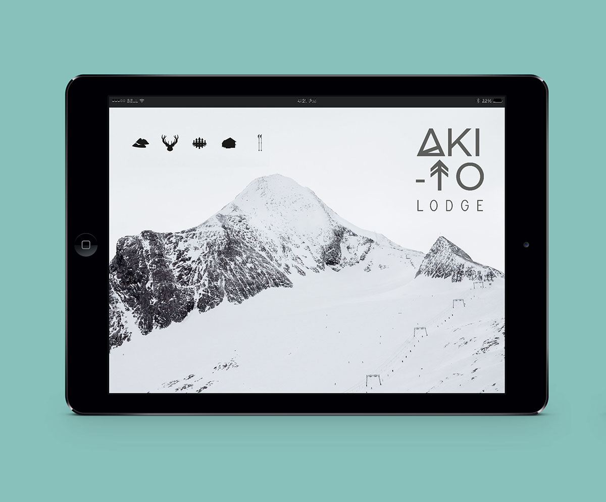 aki-to briefbox hotel lodge Ski finland helsinki icons Nature business creative