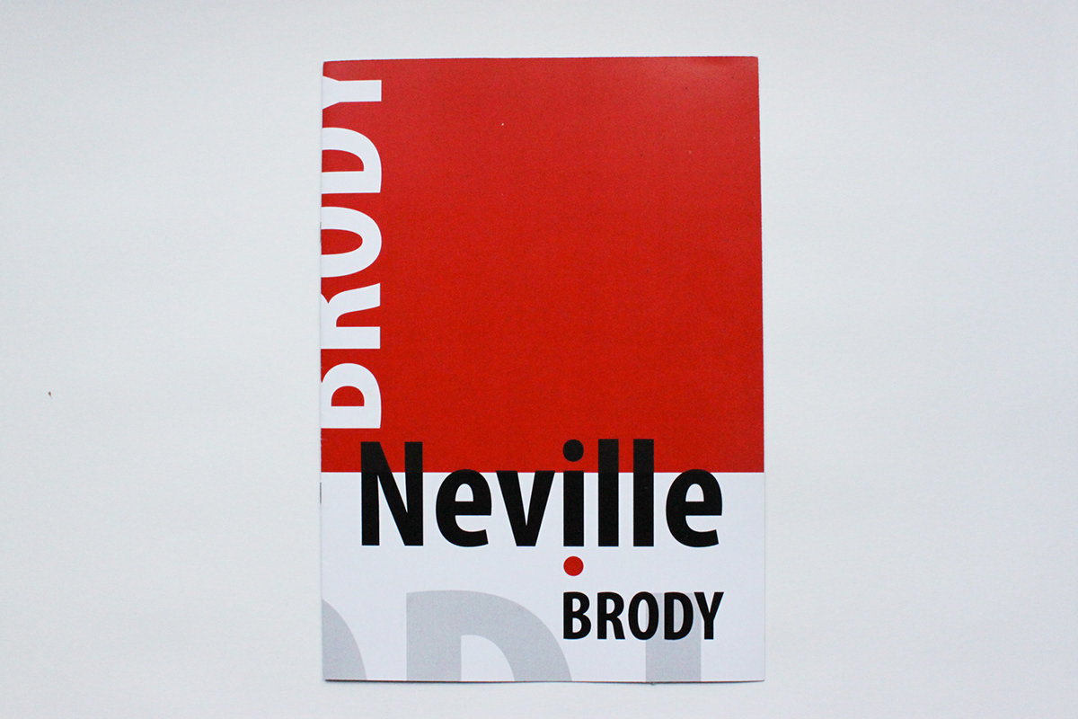 Neville Brody ecv magazine