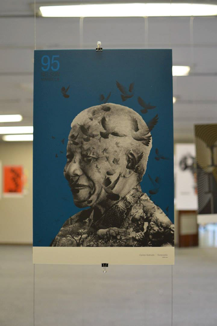 Nelson Mandela Mandela poster project Collection 95 madiba pretoria South Africa University Exibition poster Francesco Mazzenga