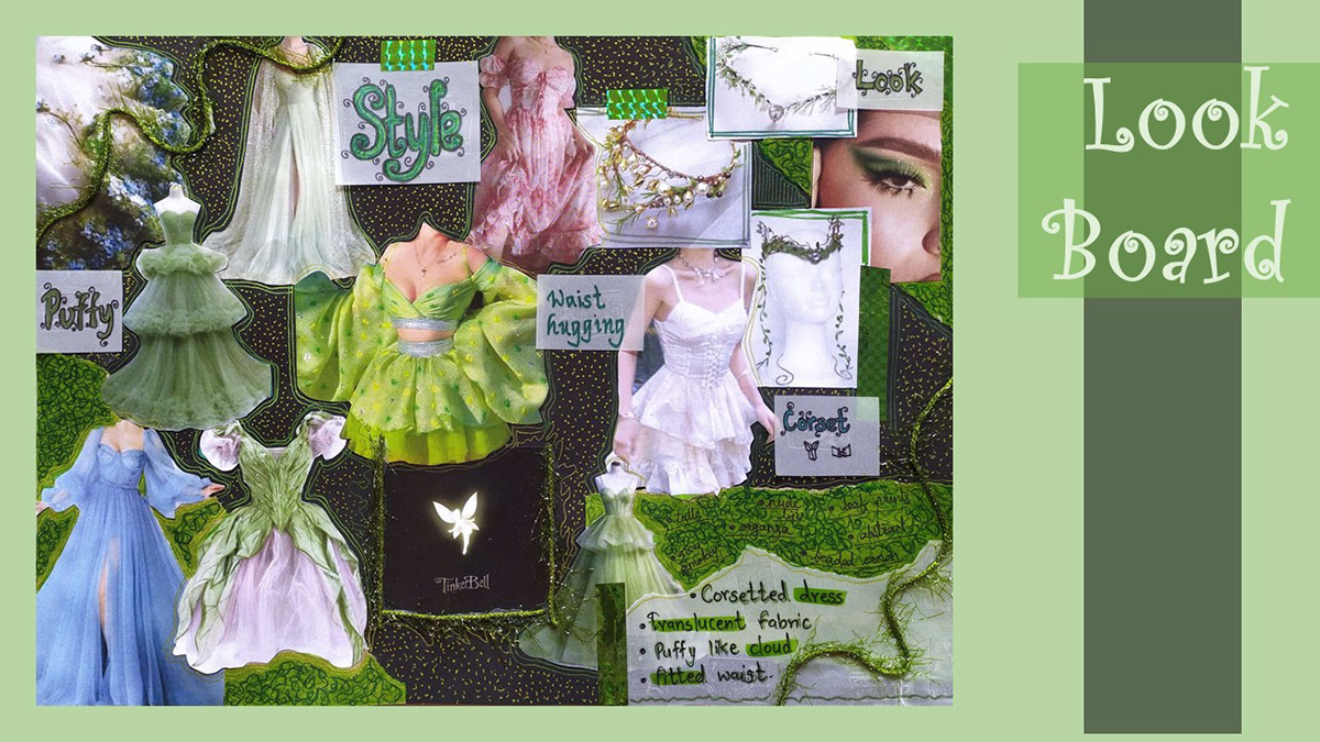 bridalwear Disney Princess fairytale fantasy illustrions luxury peterpan Spring/Summer tinkerbell