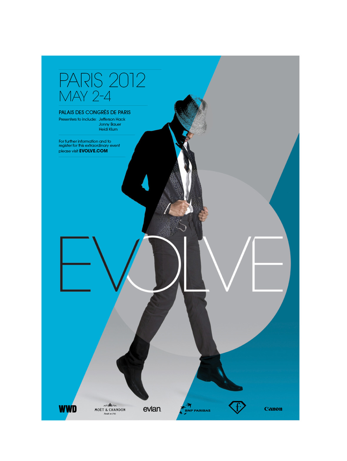 invite print poster Website fashion symposium