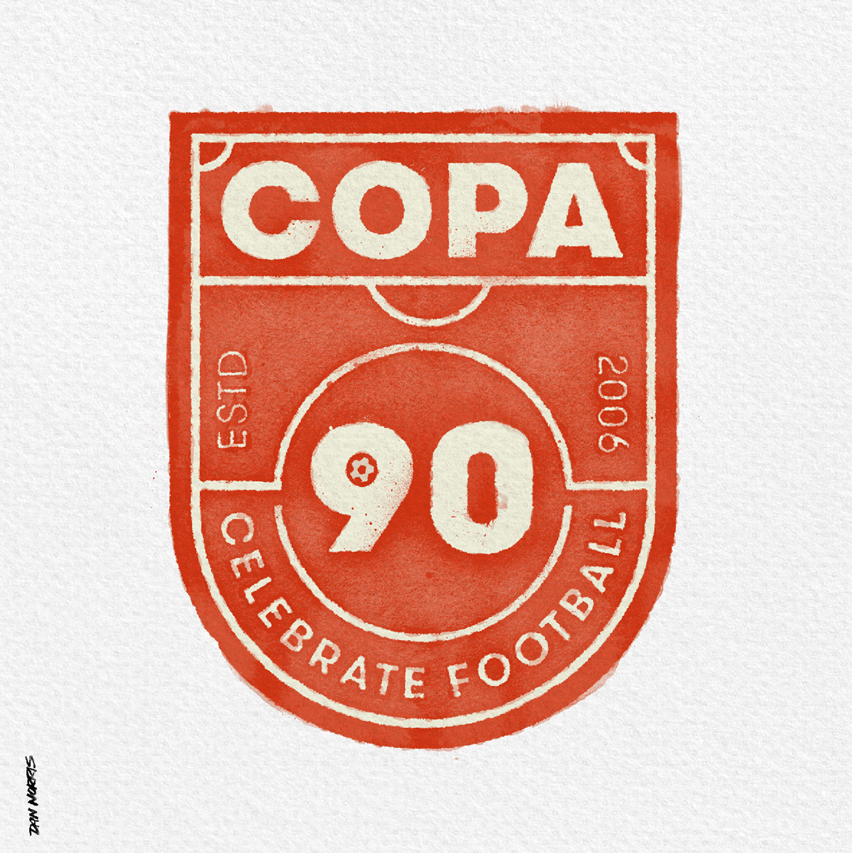 Badges Copa90 CULT KITS design football ILLUSTRATION  mundial soccer typography  
