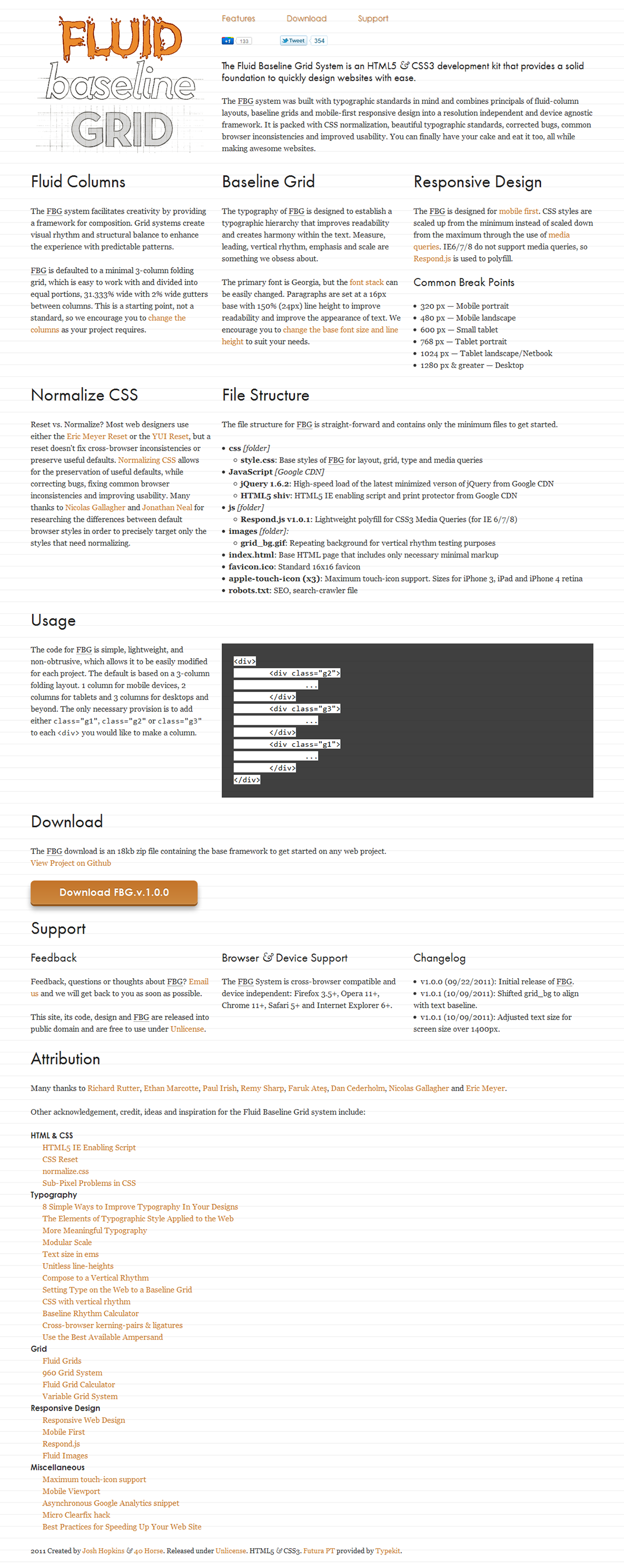 html5 css3 CSS Framework fluid grid Responsive mobile