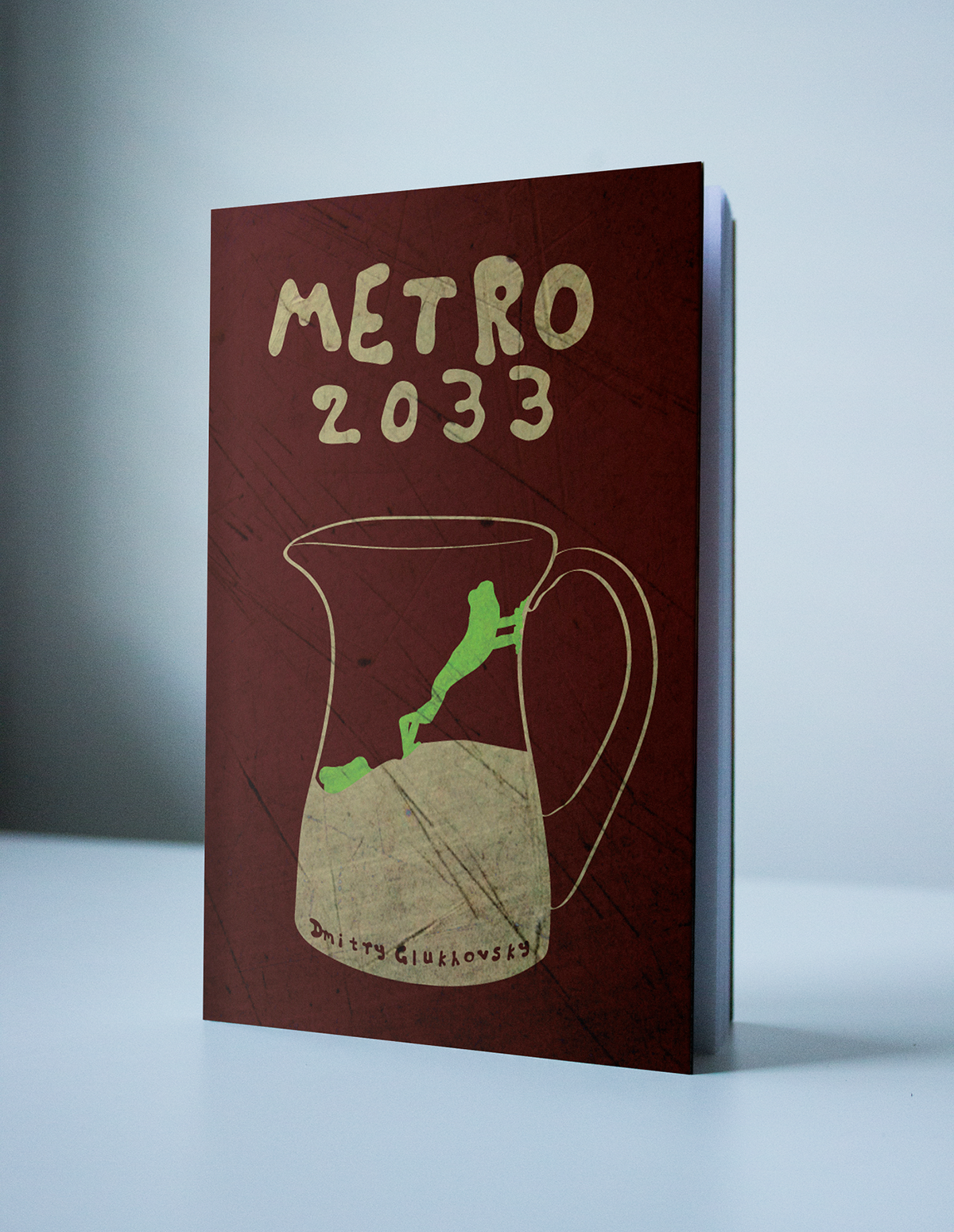 print cover design book book cover metro METRO 2033 adobe Illustrator broshure