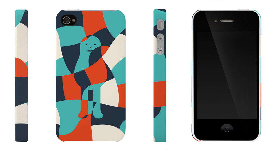 camouflage case graphic design  Incase iphone phone case Sticky Monster Lab