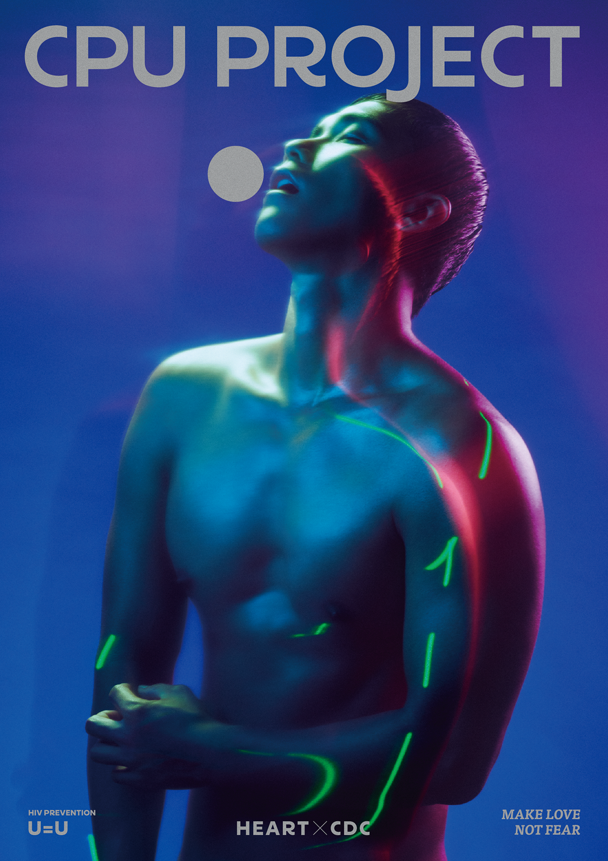 hiv LGBT powder light gay bubble charity poster advertisement