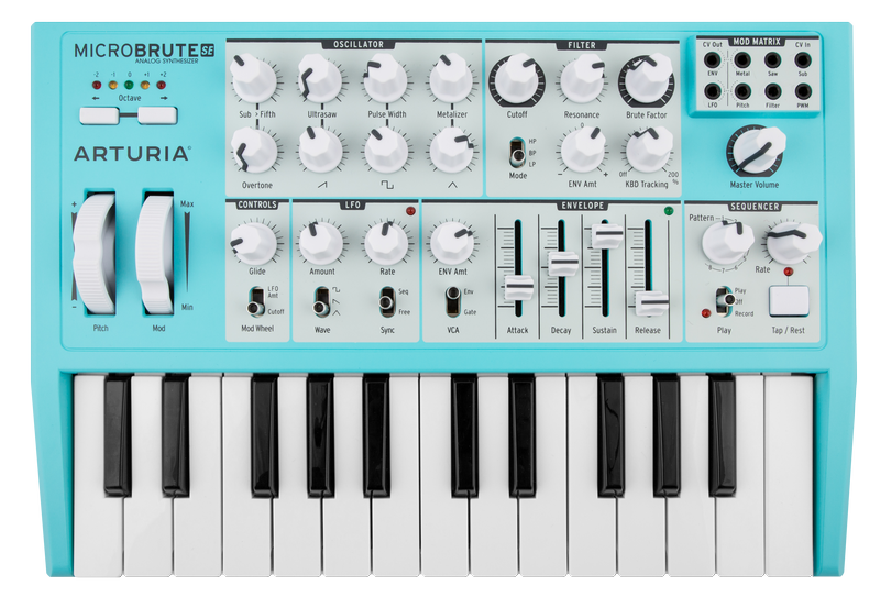 arturia microbrute se Technicolor synthesizer Analogue