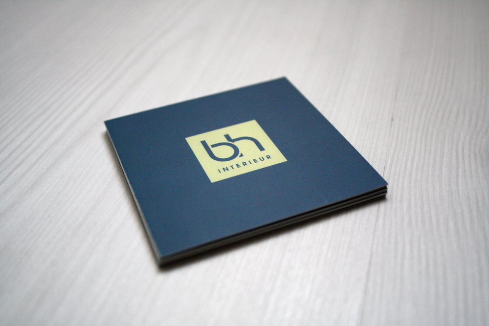 business card logo modern font square architect clean geometric design graphic design 